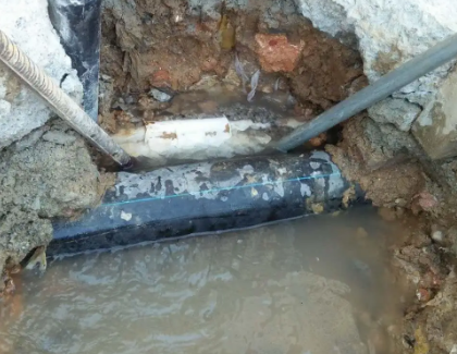 陇西测漏水之水管漏水